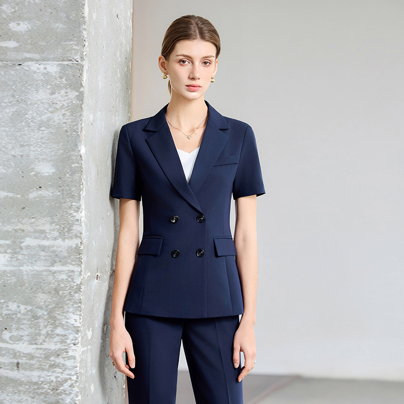 Women Formal Wear For Interview - Damen Sommer-Kurzarm-Anzug 2025 – Neues professionelles