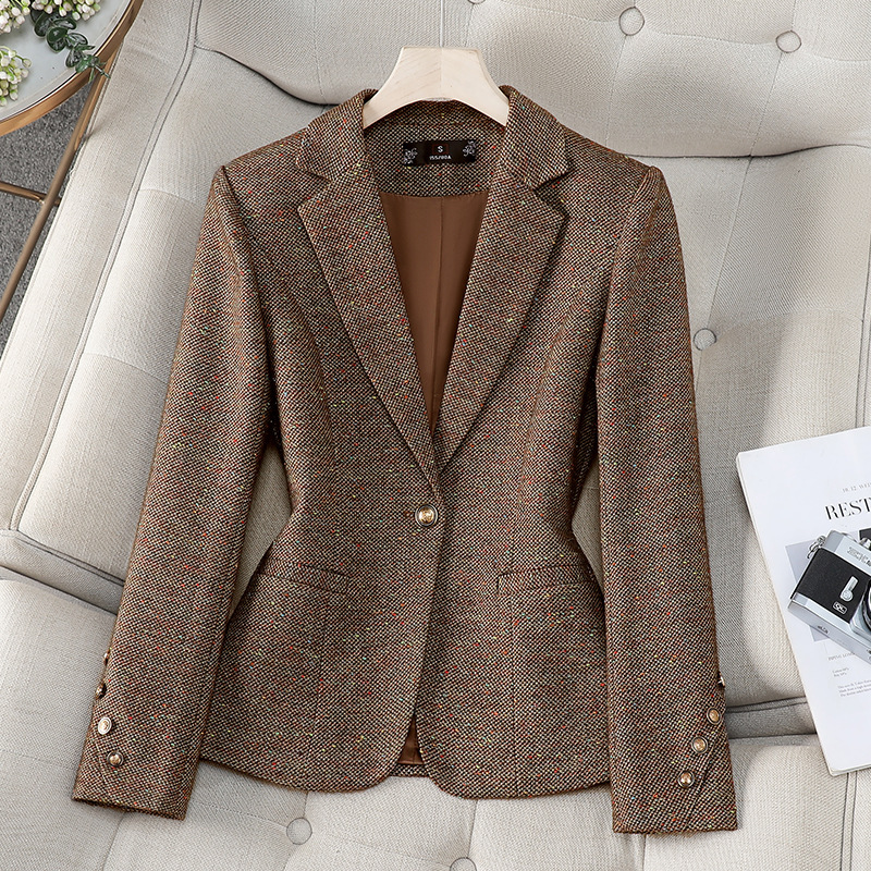 Women Formal Wear Business - Büro Damen Blazer Frauen Jacke Langarm