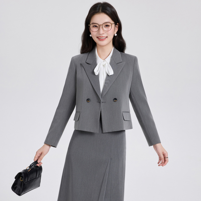 Women Formal Wear For Interview - Anzug-Set, Rock für Damen, professionelles Interview,