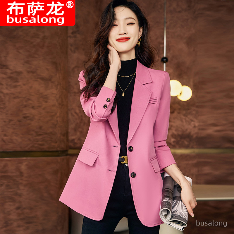 Women Formal Wear For Interview - Blazer Jacke Herbst Winter Frauen Langarm