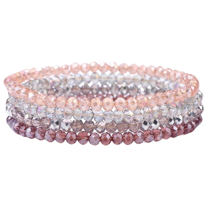 Women'S Formal Wear Accessories - Verstellbares mehrfarbiges Kristallarmband, modisches Schmuckzubehör für