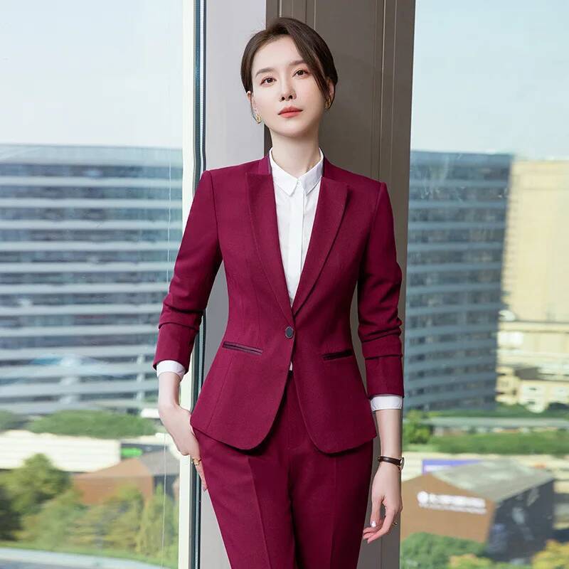 Women Formal Wear For Interview - Damen-Büro-Arbeitskleidung, Anzüge, formelle OL-Stile, Hosenanzüge für