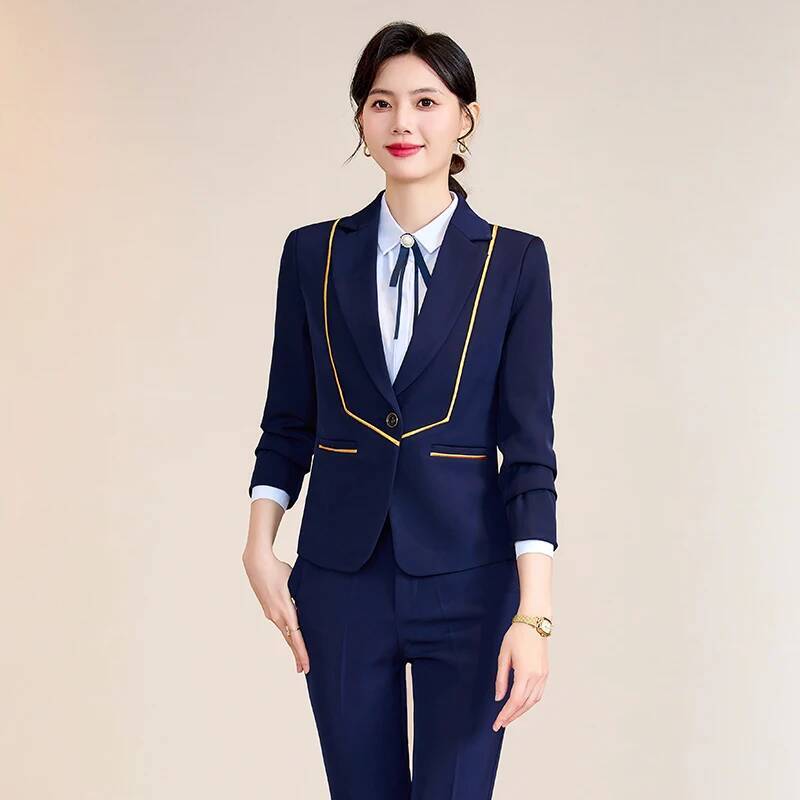 Women Formal Wear For Interview - Damen-Büro-Arbeitskleidung, formelle Hosenanzüge für Damen, professionelle