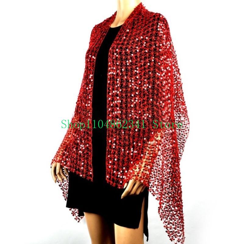 652F Beliebte glitzernde Schal – Women'S Formal Wear Accessories Bewertung und Preis