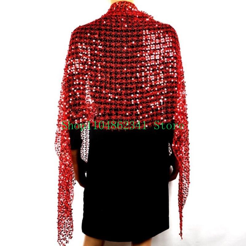 652F Beliebte glitzernde Schal – Women'S Formal Wear Accessories Bewertung und Preis