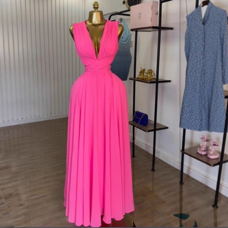 Frauen Langes Kleid Strand Kle – Formal Wear Gowns For Women Bewertung und Preis