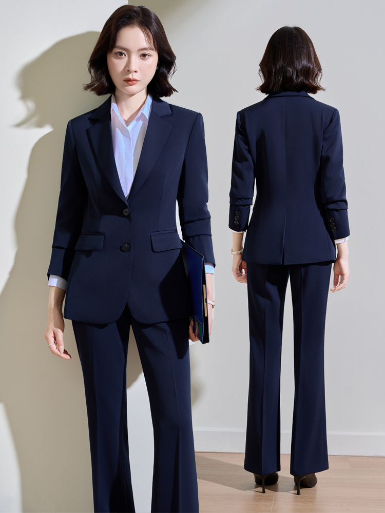 Marineblauer professioneller A – Women Formal Wear For Interview Bewertung und Preis