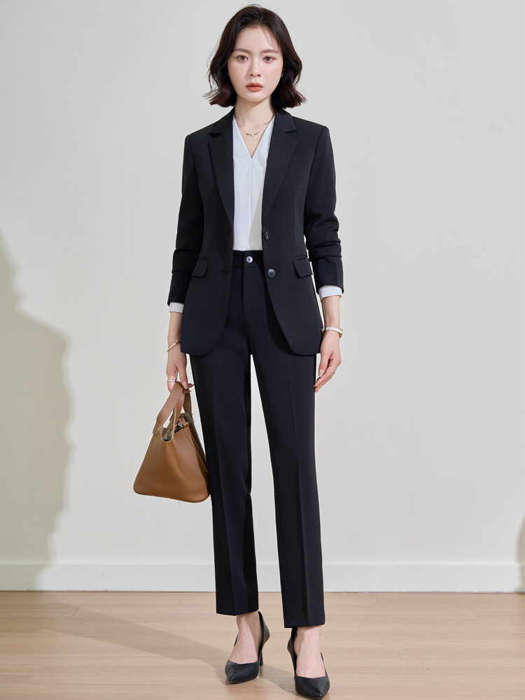Marineblauer professioneller A – Women Formal Wear For Interview Bewertung und Preis