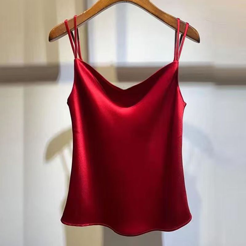 2025 Sexy Satin Seide Leibchen – Silk Camisole Work Bewertung und Preis