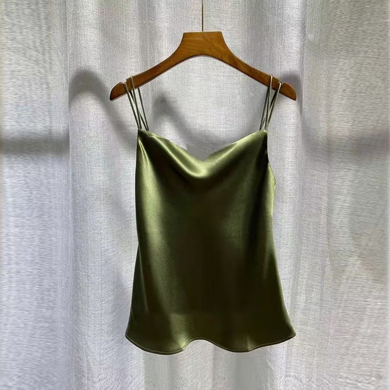 2025 Sexy Satin Seide Leibchen – Silk Camisole Work Bewertung und Preis