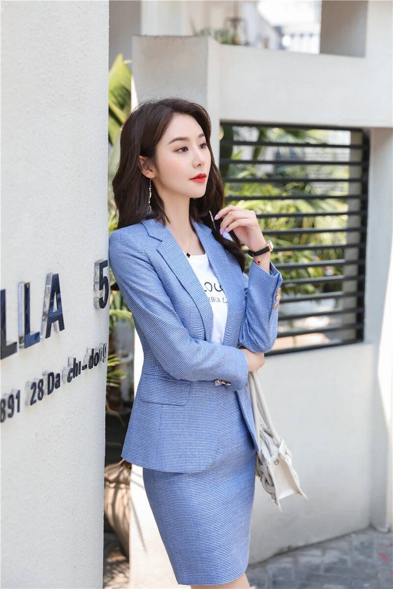Neuartige grüne Uniform-Design – Women Formal Wear For Interview Bewertung und Preis