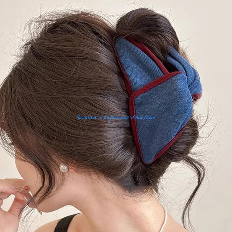 E56A Elegante übergroße Kralle – Formal Wear Hairstyles For Women Bewertung und Preis