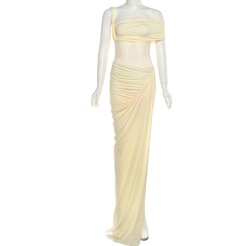 Gelbes Damen-Abschlussballklei – Yellow Formal Wear Women Bewertung und Preis