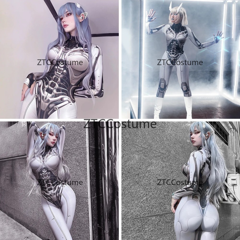 3D-Gedruckter Cosplay-Bodysuit – Women'S Formal Wear Jumpsuit Bewertung und Preis