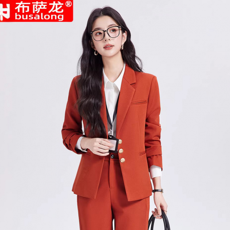 Khakifarbenes Damenanzug-Set,  – Women Formal Wear For Interview Bewertung und Preis