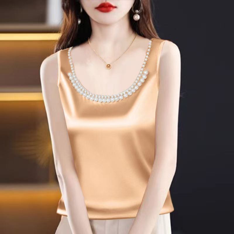 Solide Satin Seide Leibchen Cr – Silk Camisole Work Bewertung und Preis